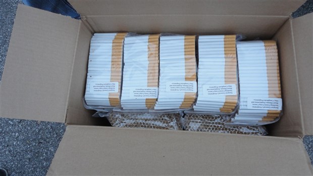 100 000 cigarettes de contrebande saisies par la police de Trois-Rivières