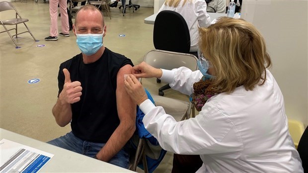 Une semaine record de vaccination en Mauricie et au Centre-du-Québec