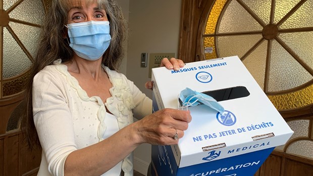 Récupération des masques : Marie-Louise Tardif appelle à donner l’exemple