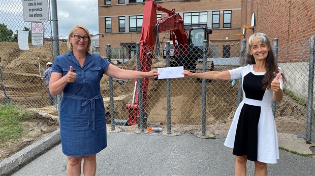 Investissement de plus de 56 000$ pour l'embellissement de cours d’école en Mauricie 