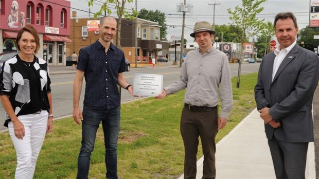 Inauguration des projets du Budget participatif citoyen à Shawinigan