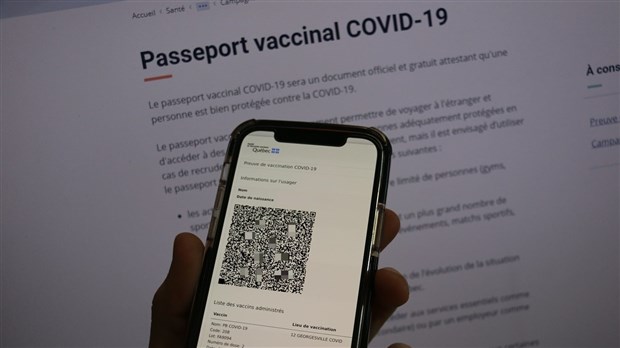 Quatre Québécois sur cinq en faveur du passeport vaccinal 