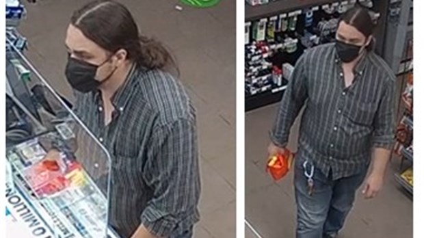 Vols dans des dépanneurs : la police de Trois-Rivières souhaite identifier ce suspect