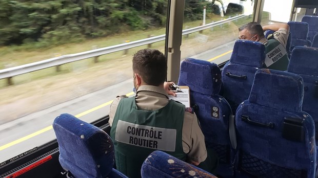 36 constats d’infractions émis lors d’une opération policière en Mauricie