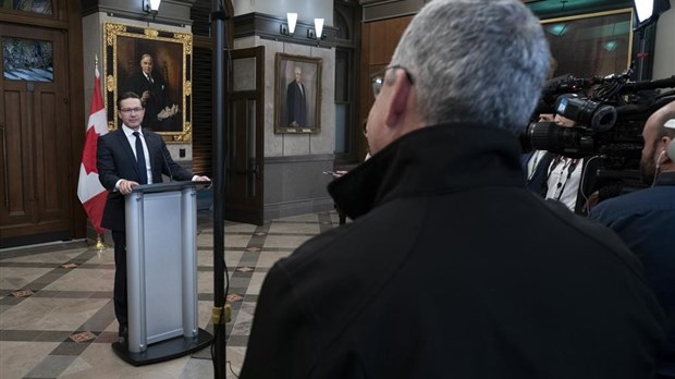 Poilievre ne sera pas du traditionnel dîner de la Tribune de la presse parlementaire