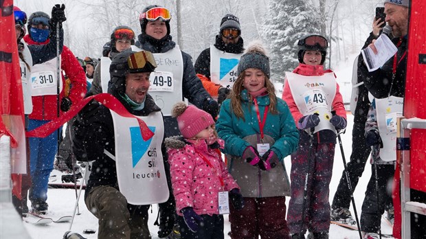  Le Défi ski Leucan à Vallée du Parc amasse 107 000 $