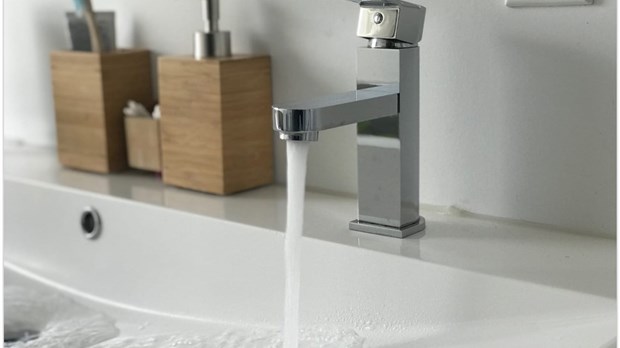 Ouverture du point de distribution d’eau à Sainte-Flore