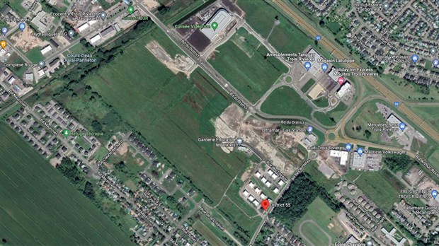 Début des travaux des nouveaux bâtiments commerciaux au District 55