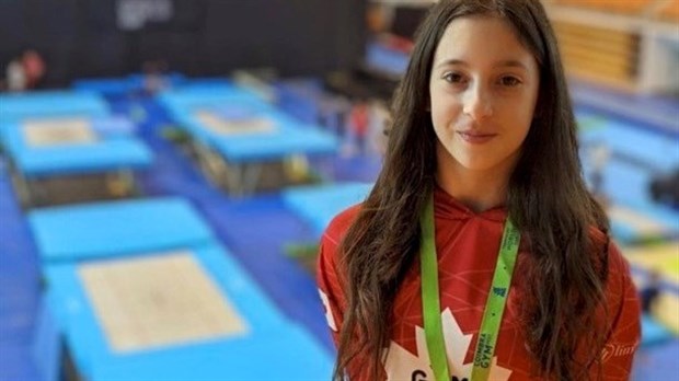 Gaëlle St-Pierre-Lepitre termine au 5e rang  au Portugal