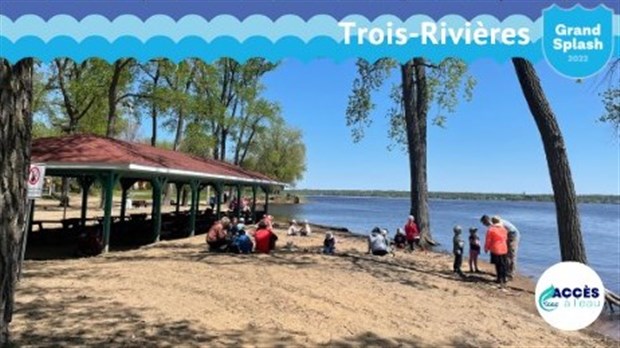 Un Grand Splash à la plage de l’île Saint-Quentin