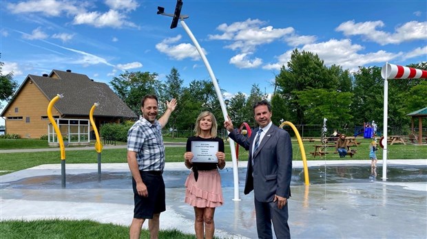 Trois inaugurations dans deux parcs de Shawinigan