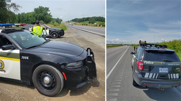 Opération en matière de sécurité routière à Trois-Rivières