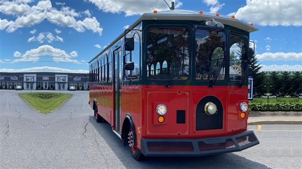 Retour du trolley et de ses circuits touristiques à Bécancour