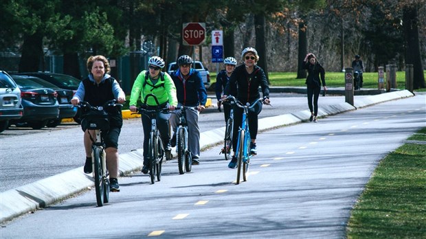 Réouverture de la piste cyclable au parc de la Rivière-Shawinigan