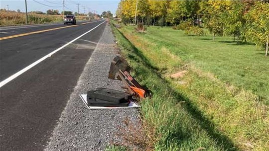 Conclusion d'enquête après une collision sur la route à Yamachiche