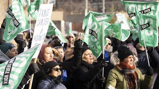 Première semaine de votes du front commun: les membres approuvent l'entente