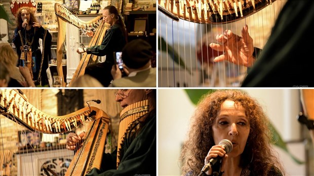 Spectacle de musique Au cœur du vent de CARAVANE Chez Mel & Nico Autour d'un café
