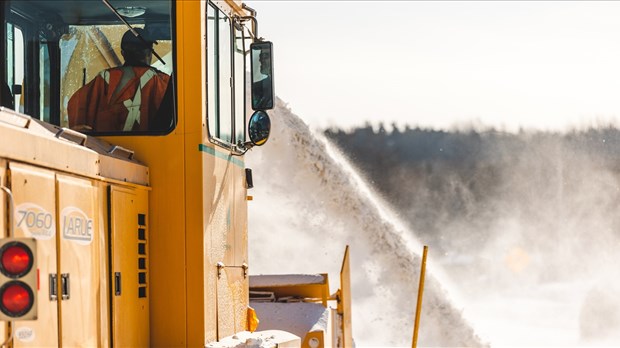 Les opérations déneigement à Shawinigan ont débuté 