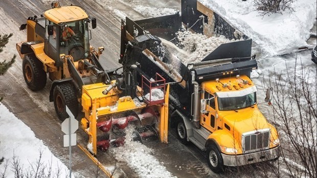 Tarification aux propriétés où la neige est ramassée à Shawinigan