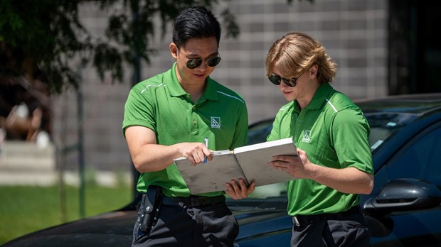 Retour de la patrouille verte de la Ville de Trois-Rivières