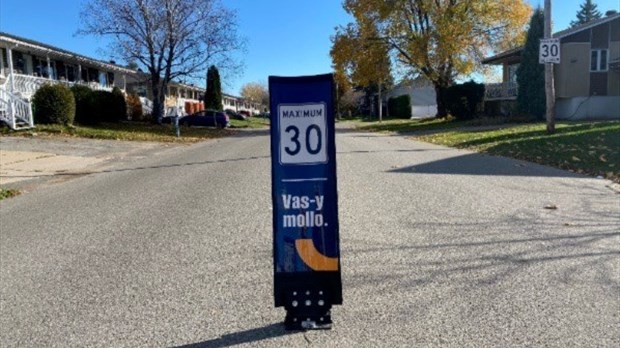 La vitesse dans les quartiers de Trois-Rivières sera réduite