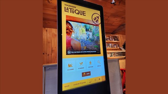 La Tuque ajoute un volet interactif à son accueil touristique