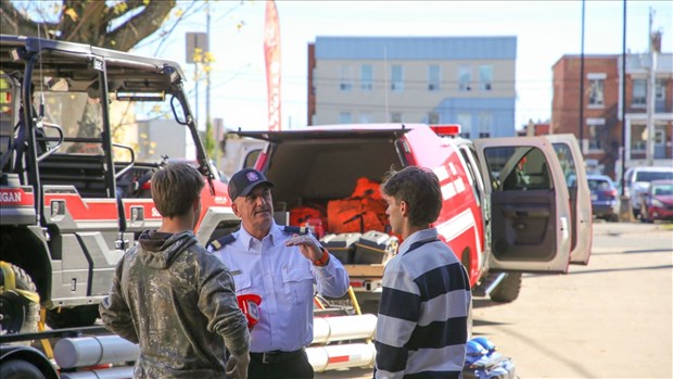 Près de 400 personnes ont visité la caserne Champlain à Shawinigan