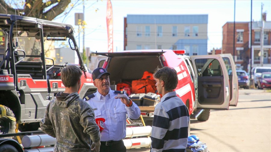 Près de 400 personnes ont visité la caserne Champlain à Shawinigan