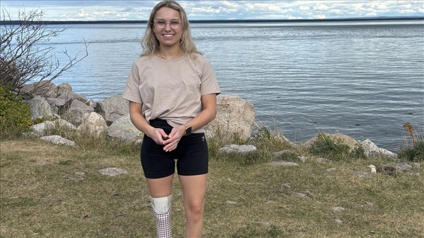 Une jeune amputée de Trois-Rivières est mentore pour LES VAINQUEURS 