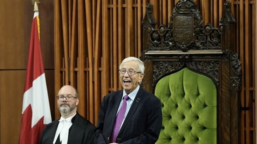 La longévité du député Louis Plamondon au Parlement fédéral saluée par ses pairs