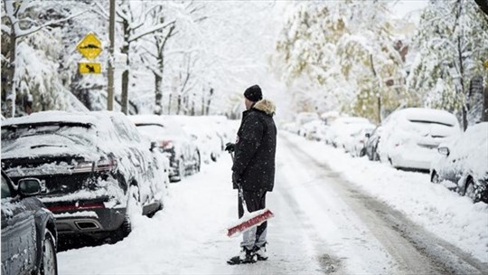 Le Québec sortira du froid sous la neige: une quinzaine de centimètres sont attendus