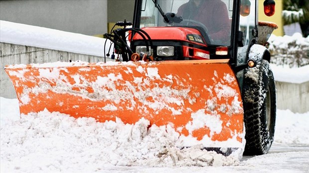 Shawinigan : Début des opérations de ramassage de la neige