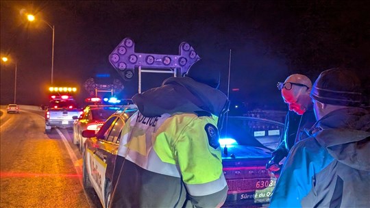 Trois arrestations pour conduite avec capacité affaiblie cette nuit 