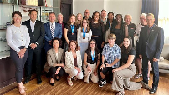 Contribution au rayonnement de Shawinigan : De jeunes athlètes honorées