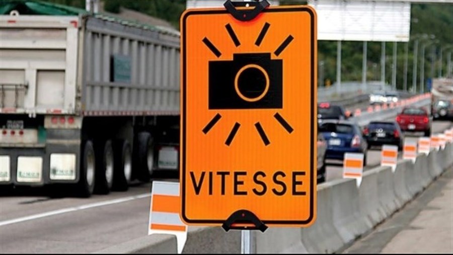 Surveillance par radar photo mobile sur le chantier du pont Laviolette
