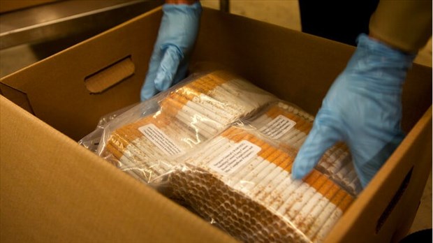 Plus de 45 000 cigarettes de contrebande saisies à Trois-Rivières