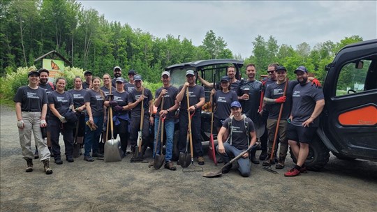 Stantec appuie le Parc régional de la rivière Gentilly