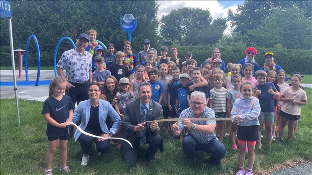 Nouvelle aire de jeux d’eau et améliorations au parc Pierre-Garceau