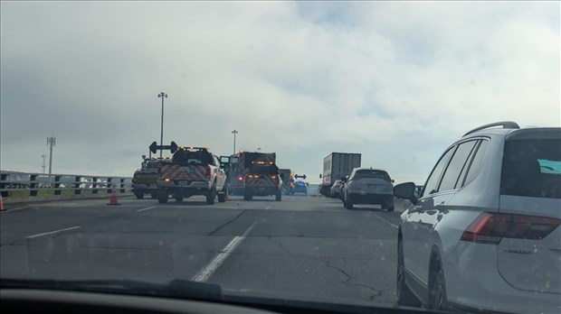 Circulation à contresens sur l'autoroute 40 entre Berthierville et Lanoraie