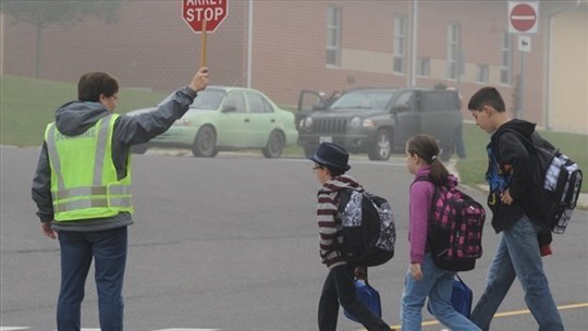 Opérations de sensibilisation près des écoles primaires à Shawinigan
