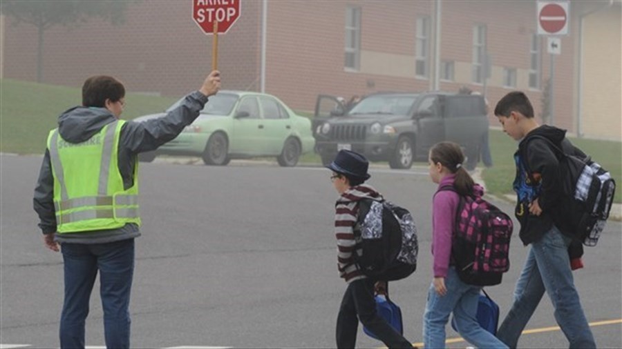 Opérations de sensibilisation près des écoles primaires à Shawinigan