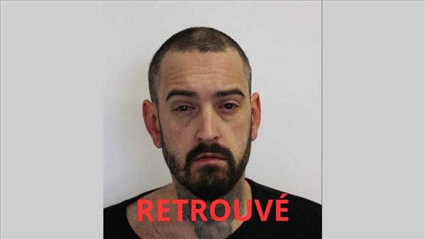 L'homme recherché pour évasion d'une garde légale est retrouvé 