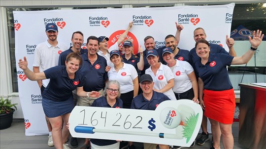 Tournoi de golf de la Fondation Santé Trois-Rivières: 164 262 $ amassés